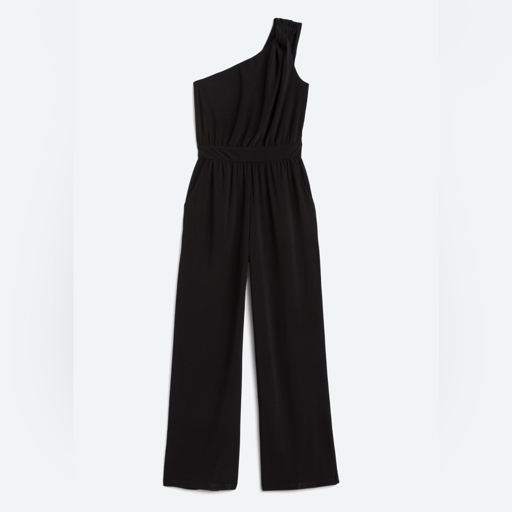 Kaileigh Luna One Shoulder Jumpsuit